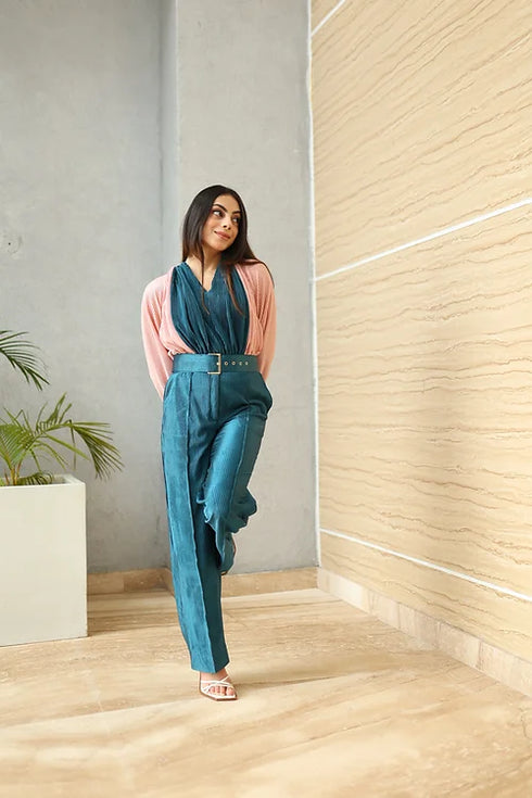 Two Tone Fall Coord Set